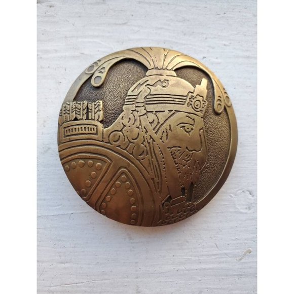 70s Dege Designs Sagittarius Belt Buckle - Picture 2 of 5